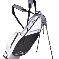 Sun Mountain Golf 2023 Ultralight 2.5+ Stand Carry Bag -Hot Sale Left Hand All Shop 2023 2.5 230004 nickel white black
