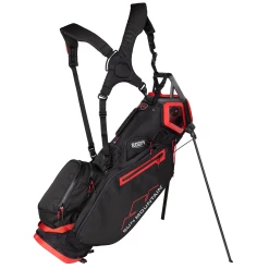 Sun Mountain Boom 2023 Stand Bag -Hot Sale Left Hand All Shop 2023 BoomStand 230141 black red