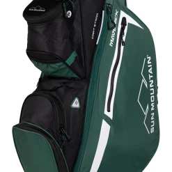 Sun Mountain Golf 2023 Maverick Cart Bag -Hot Sale Left Hand All Shop 2023 Maverick 230361 green black white