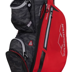 Sun Mountain Golf 2023 Maverick Cart Bag -Hot Sale Left Hand All Shop 2023 Maverick 230363 red black camo