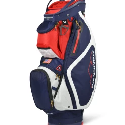 Sun Mountain Golf 2021 Maverick Cart Bag 22 Sun Mountain Golf 2021 Maverick Cart Bag -Hot Sale Left Hand All Shop 210373MaverickNavy White Red