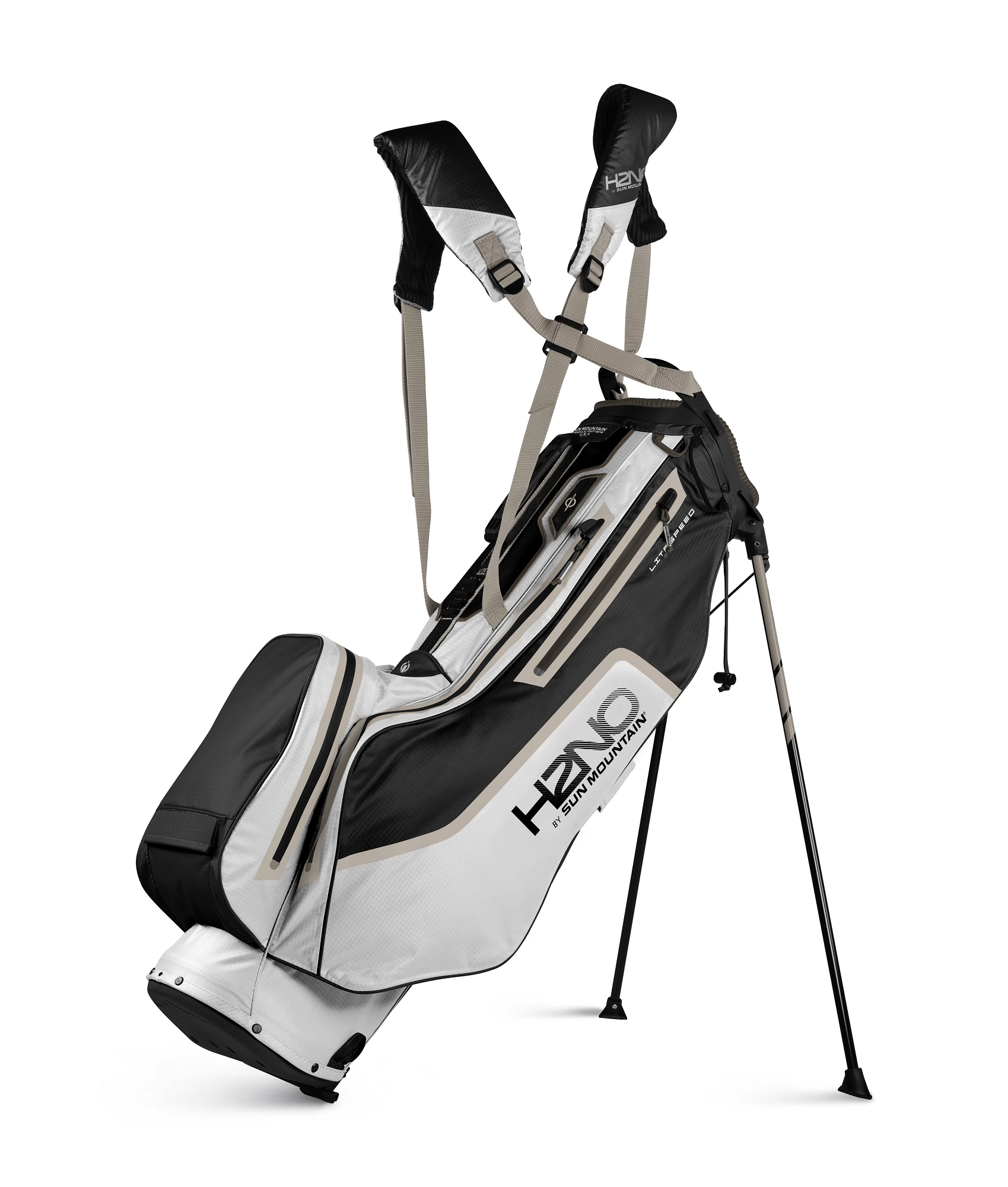 Sun Mountain Golf 2021 H2NO LiteSpeed Waterproof Stand Carry Bag 6 Sun Mountain Golf 2021 H2NO LiteSpeed Waterproof Stand Carry Bag - Image 4
