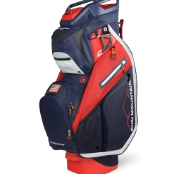 Sun Mountain Golf 2022 C-130 5-Way Cart Bag -Hot Sale Left Hand All Shop 220330C1305WayNavy Red White
