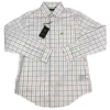 Callaway Jack Nicklaus Black Label By Perry Ellis Plaid Button Down Shirts -Hot Sale Left Hand All Shop 3ColorsMediumPlaidLS BrightWhite0