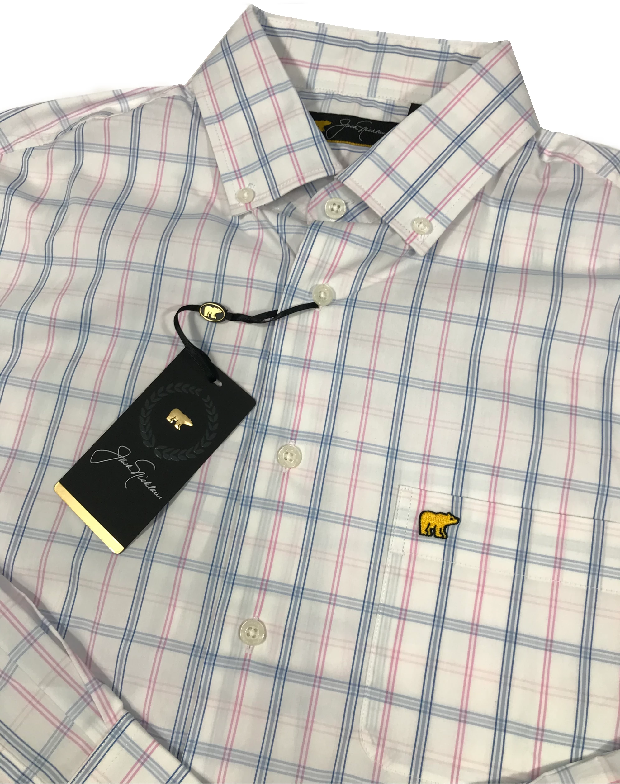 Callaway Jack Nicklaus Black Label By Perry Ellis Plaid Button Down Shirts 4 Callaway Jack Nicklaus Black Label By Perry Ellis Plaid Button Down Shirts - Image 2