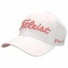 CaddiesShack Titleist Tour Sport Mesh Fitted Cap - White/Island Red -Hot Sale Left Hand All Shop 41n2niwstHL