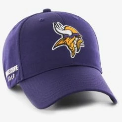 Bridgestone Golf '47 Brand NFL MVP Performance Caps / Hats -Hot Sale Left Hand All Shop 47 Dogleg Minnesota Purple