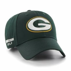 Bridgestone Golf '47 Brand NFL MVP Performance Caps / Hats -Hot Sale Left Hand All Shop 47 Dogleg Packers Green