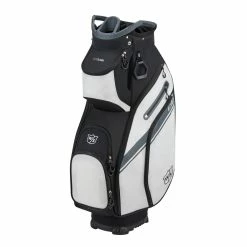 Wilson Staff EXO II Golf Cart Bags -Hot Sale Left Hand All Shop 4b228bd06d1d2bcd1154f4dea5dce9fc8fe80d4f WGB6650WH 0 WS EXO II CART WH BL v2