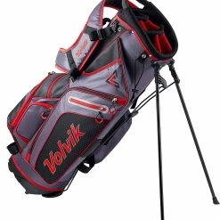 CaddiesShack Volvik Golf 6-Way Stand Carry Bags -Hot Sale Left Hand All Shop 6 Way Red Stand 1 e6530f0c fda7 4af9 9746 4819ea053c55