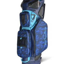 Sun Mountain 2022 Boom Bag Golf Cart Bag With Speakers -Hot Sale Left Hand All Shop BOOM BAG NAVY BLUECAMO OCEAN