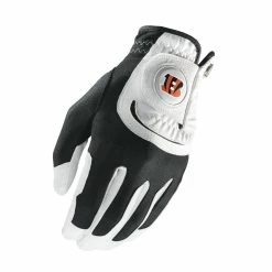 Wilson Golf NFL Fit All Men's Gloves 40 Wilson Golf NFL Fit All Men's Gloves -Hot Sale Left Hand All Shop Bengals