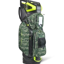 Sun Mountain 2022 Boom Bag Golf Cart Bag With Speakers -Hot Sale Left Hand All Shop BoomBagBlack Camo AtomicAltShot
