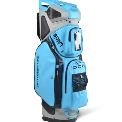 Sun Mountain 2022 Boom Bag Golf Cart Bag With Speakers -Hot Sale Left Hand All Shop BoomBagCement Ocean BlackAltShot