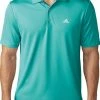 Budget Golf Adidas Golf Mens Performance Branded Polo Shirt 1 Budget Golf Adidas Golf Mens Performance Branded Polo Shirt -Hot Sale Left Hand All Shop Branded Performance Polo Energy Aqua