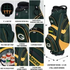 Team Golf NFL The Bucket II Team Effort Cart Bag 28 Team Golf NFL The Bucket II Team Effort Cart Bag -Hot Sale Left Hand All Shop Bucket II Cart Bag 102fc232 9a86 4182 a07e 0f314f0f4110