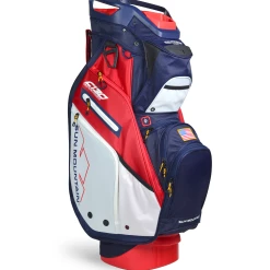 Sun Mountain Golf 2021 C-130 Supercharged Cart Bag -Hot Sale Left Hand All Shop C130SuperchargedNavy White RedAltShot