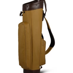 Sun Mountain Golf Canvas & Leather Cart Bag 14 Sun Mountain Golf Canvas & Leather Cart Bag -Hot Sale Left Hand All Shop CanvasLeatherCartClay BrownAltShot