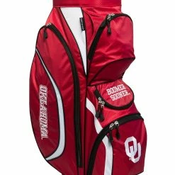 J And M Team Golf NCAA Clubhouse Cart Bag -Hot Sale Left Hand All Shop Clubhouse Cart Bag NCAA Oklahoma 29611d16 76f5 401f aa6f 1f1f7e47a361