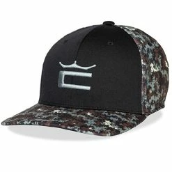 Cobra Golf Cobra Camo Crown C Snapback Golf Hat -Hot Sale Left Hand All Shop CobraCamoCrownCSnapback Black 0