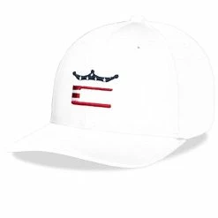 Cobra Golf Cobra Stars And Stripes Crown C Snapback Golf Hat -Hot Sale Left Hand All Shop CobraStarsandStripesCrownCSnapback White 0