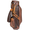 Sun Mountain 2023 Dundee Leather Cart Bag -Hot Sale Left Hand All Shop Dundee N230412 java brown pecan