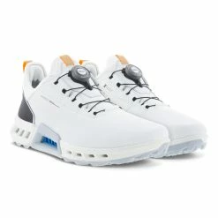 ECCO Golf Ecco Men's Biom C4 Golf Shoes 15 ECCO Golf Ecco Men's Biom C4 Golf Shoes -Hot Sale Left Hand All Shop EccoBiomC42023 White 5
