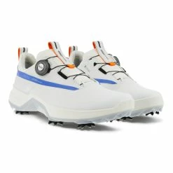ECCO Golf Ecco Men's Biom G5 Golf Shoes -Hot Sale Left Hand All Shop EccoBiomG5 WhiteRegatta 5