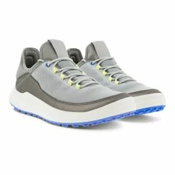 ECCO Golf Ecco Men's Core Mesh Golf Shoes -Hot Sale Left Hand All Shop EccoCoreMesh ConcreteSunnyLime5