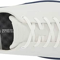 ECCO Golf Ecco Men's Tray Golf Shoes -Hot Sale Left Hand All Shop EccoTray WhiteBlueDepths4