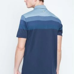 Callaway Jack Nicklaus Black Label By Perry Ellis Engineered Jacquard Polo Shirts -Hot Sale Left Hand All Shop EngineeredJacquardPolo ClassicNavy2