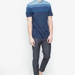 Callaway Jack Nicklaus Black Label By Perry Ellis Engineered Jacquard Polo Shirts -Hot Sale Left Hand All Shop EngineeredJacquardPolo ClassicNavy4