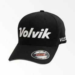 Volvik Golf Hat FlexFit Black