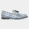 WOMEN'S PLAID TASSEL BROGUE CRUISER GALLIVANTER GOLF SHOE -Hot Sale Left Hand All Shop G4LS23EF17 SKY 1