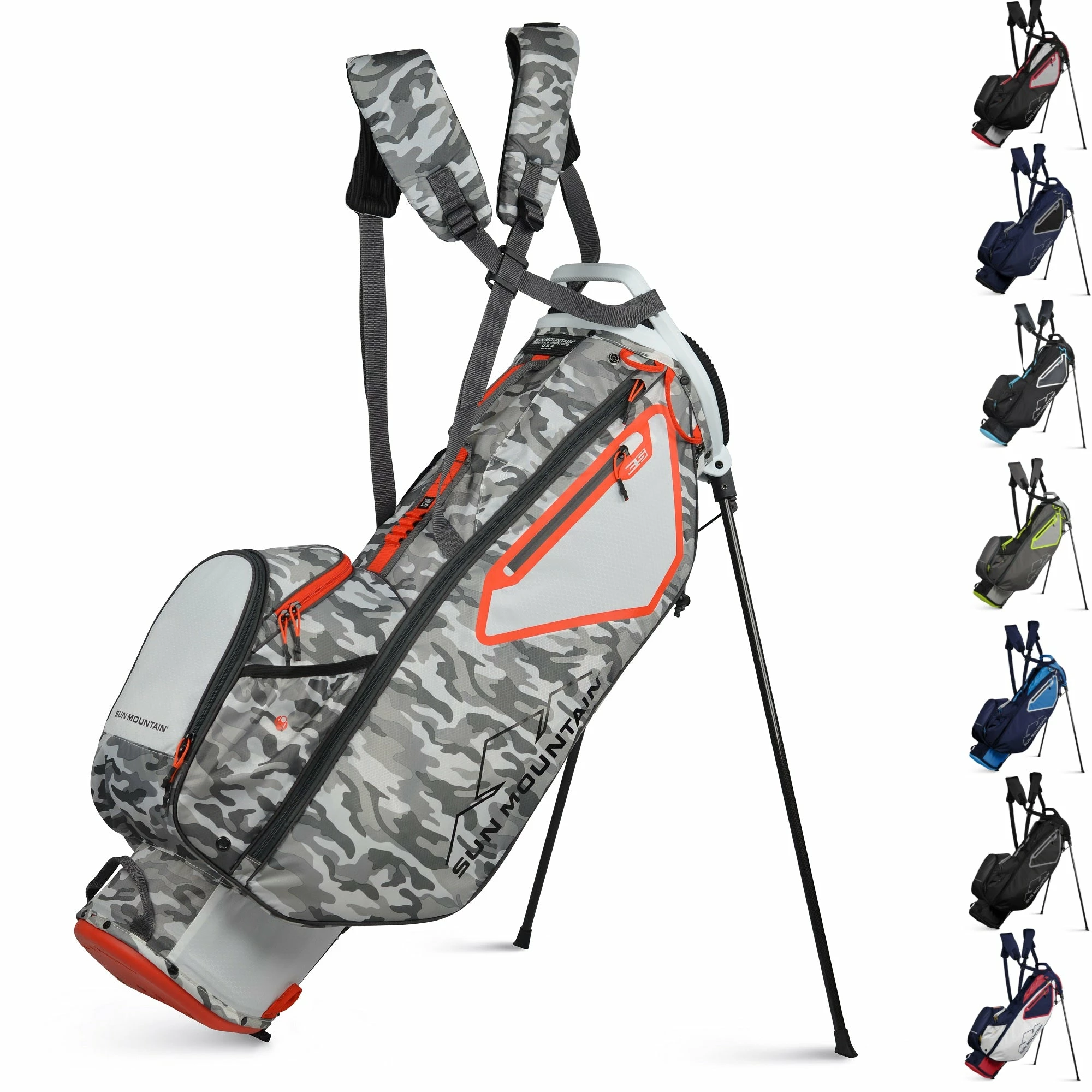 Sun Mountain Golf 2021 3.5 LS Carry Stand Bag 3 Sun Mountain Golf 2021 3.5 LS Carry Stand Bag