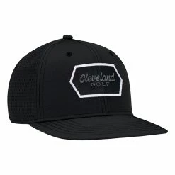 Cleveland Golf Cleveland Hexagon Patch Golf Hat -Hot Sale Left Hand All Shop HexagonPatch Black0