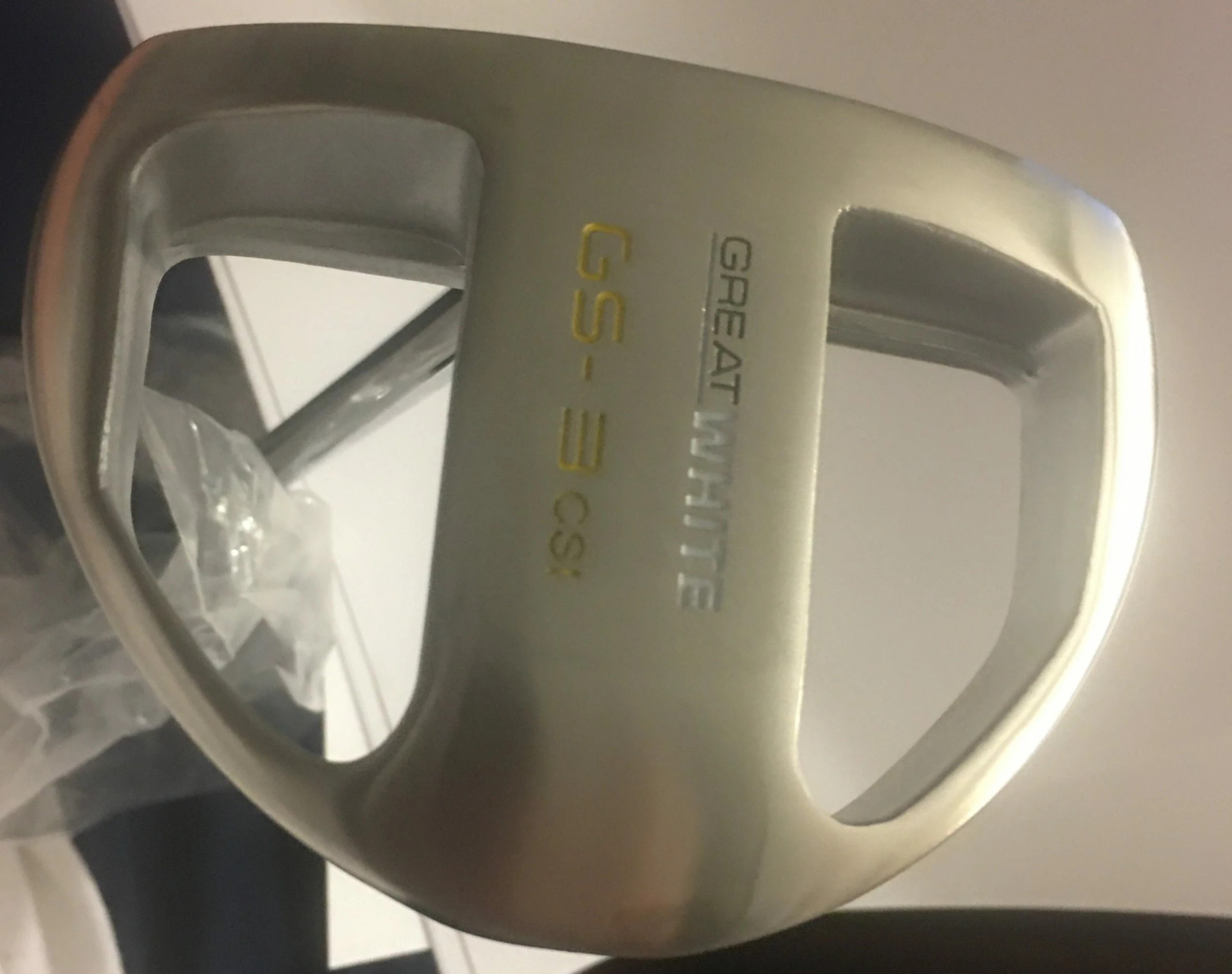 Tiger Shark Golf Tiger Shark Great White GS-3 Center Shafted Mallet Putter 4 Tiger Shark Golf Tiger Shark Great White GS-3 Center Shafted Mallet Putter - Image 2