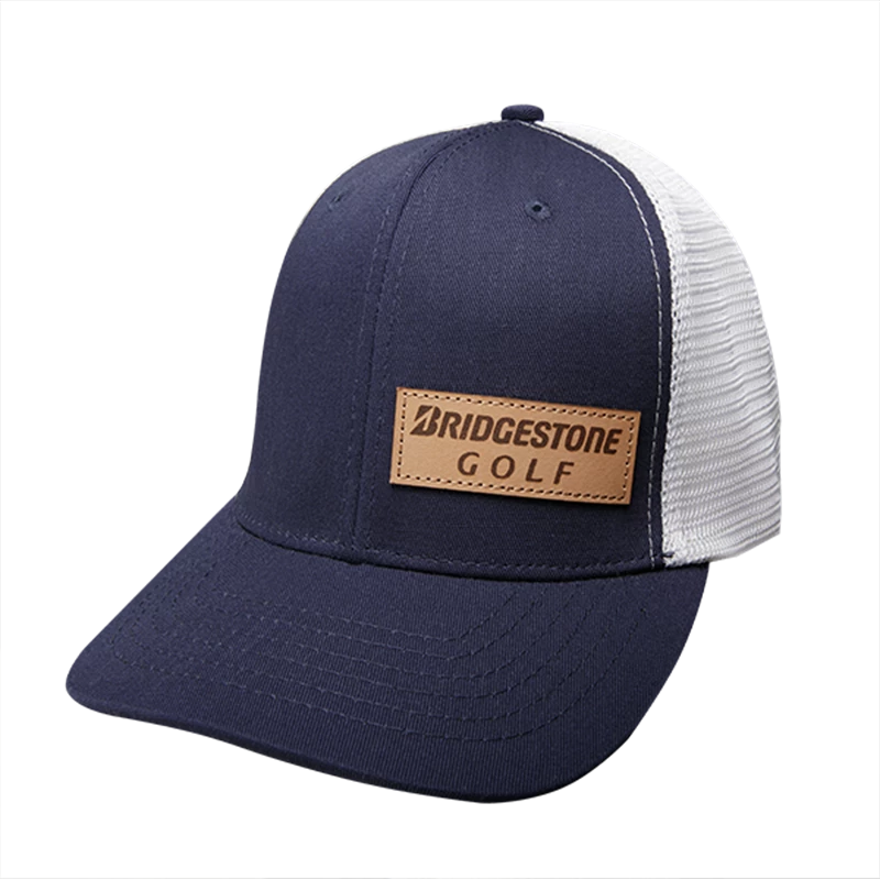 Bridgestone Leather Patch Hat 5 Bridgestone Leather Patch Hat - Image 3