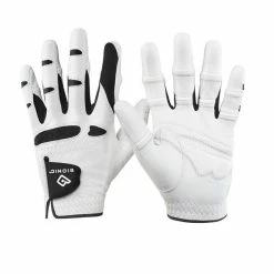 Bionic Men's StableGrip With Natural Fit White Golf Glove