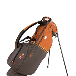 Sun Mountain 2023 Sonnenalp Mid-Stripe Single Strap Stand Bag -Hot Sale Left Hand All Shop MidStripe N230203 cabin umber wheat