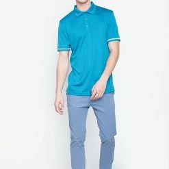 Callaway Jack Nicklaus Black Label By Perry Ellis Mini Jacquard Polo Shirts -Hot Sale Left Hand All Shop MiniJacquardPolo DeepDiveBlue5