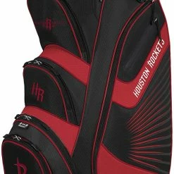 Team Golf NBA The Bucket II Team Effort Cart Bag -Hot Sale Left Hand All Shop NBA Cart Bag Houston Rockets