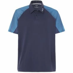 CaddiesShack Oakley Golf Mens Aero Motion Short Sleeve Polo