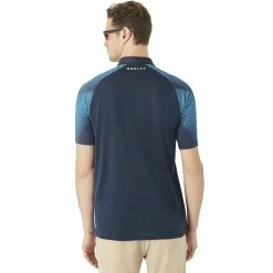 CaddiesShack Oakley Golf Mens Aero Motion Short Sleeve Polo -Hot Sale Left Hand All Shop Oakley Aero Sleeve Polo Fathom 1 scaled