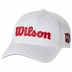 Wilson Staff Pro Tour Golf Hat -Hot Sale Left Hand All Shop PROTOURWHITERED