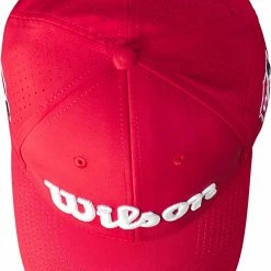 Wilson Performance Mesh Hat -Hot Sale Left Hand All Shop PerformanceMesh 2023 Red 3