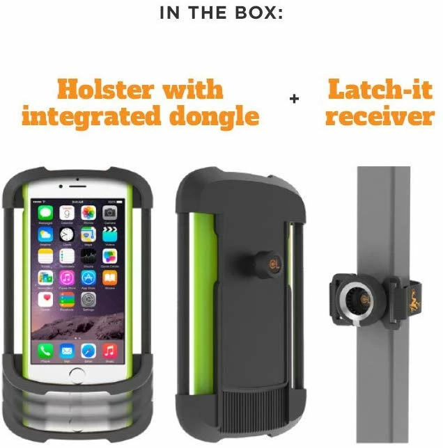 J And M Frogger Golf Phone Latch-It Golf Cart Mount 5 J And M Frogger Golf Phone Latch-It Golf Cart Mount - Image 3