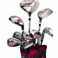 Quality Sports PowerBilt Pro Power 13pc Complete Set Ladies W/ Stand Bag