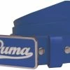 Golf Direct Now Puma Script Fitted Golf Belt -Hot Sale Left Hand All Shop Puma Script Fitted Belt Strong Blue