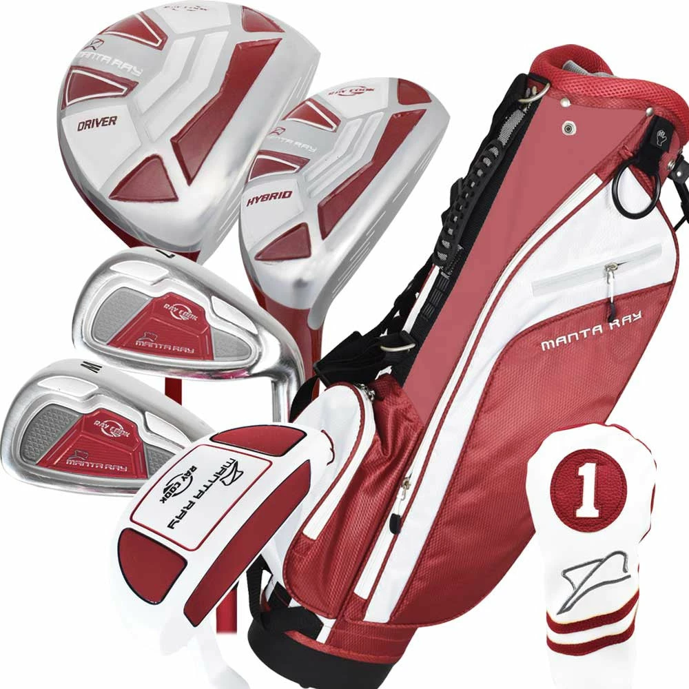 Forethought Golf Ray Cook Manta Ray Junior 8-Piece Set With Bag Ages 9-12 3 Forethought Golf Ray Cook Manta Ray Junior 8-Piece Set With Bag Ages 9-12